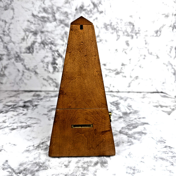 Vintage Seth Thomas Metronome De Maelzel Obelisk Made In USA Wind Up - Picture 1 of 11